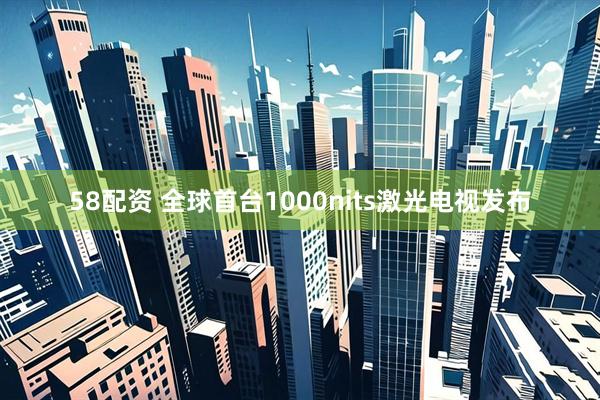 58配资 全球首台1000nits激光电视发布