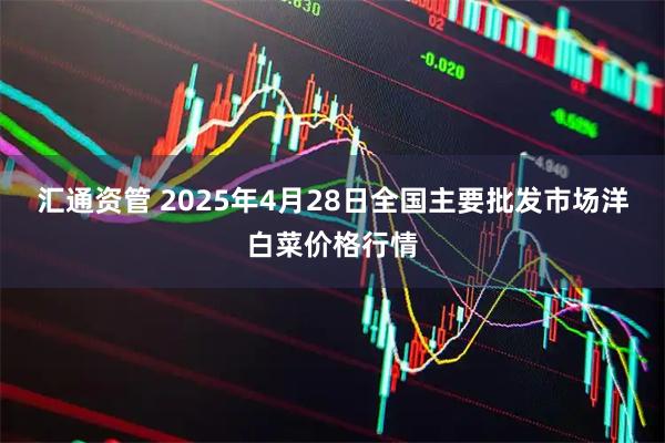 汇通资管 2025年4月28日全国主要批发市场洋白菜价格行情